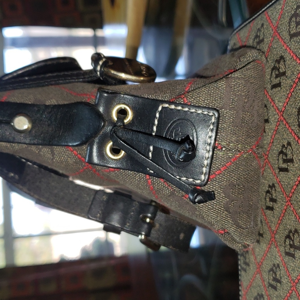 💘🖤💘 2 PC DOONEY & BOURKE SIGNATURE MONOGRAM CANVAS LEATHER PURSE WALLET SET - Picture 16 of 16